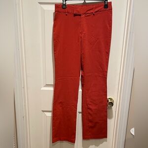 Urban Outfitters orange straight leg pants